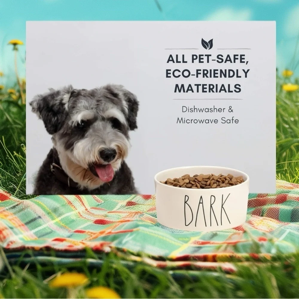 New Rae Dunn Dog Pet Bowl 
